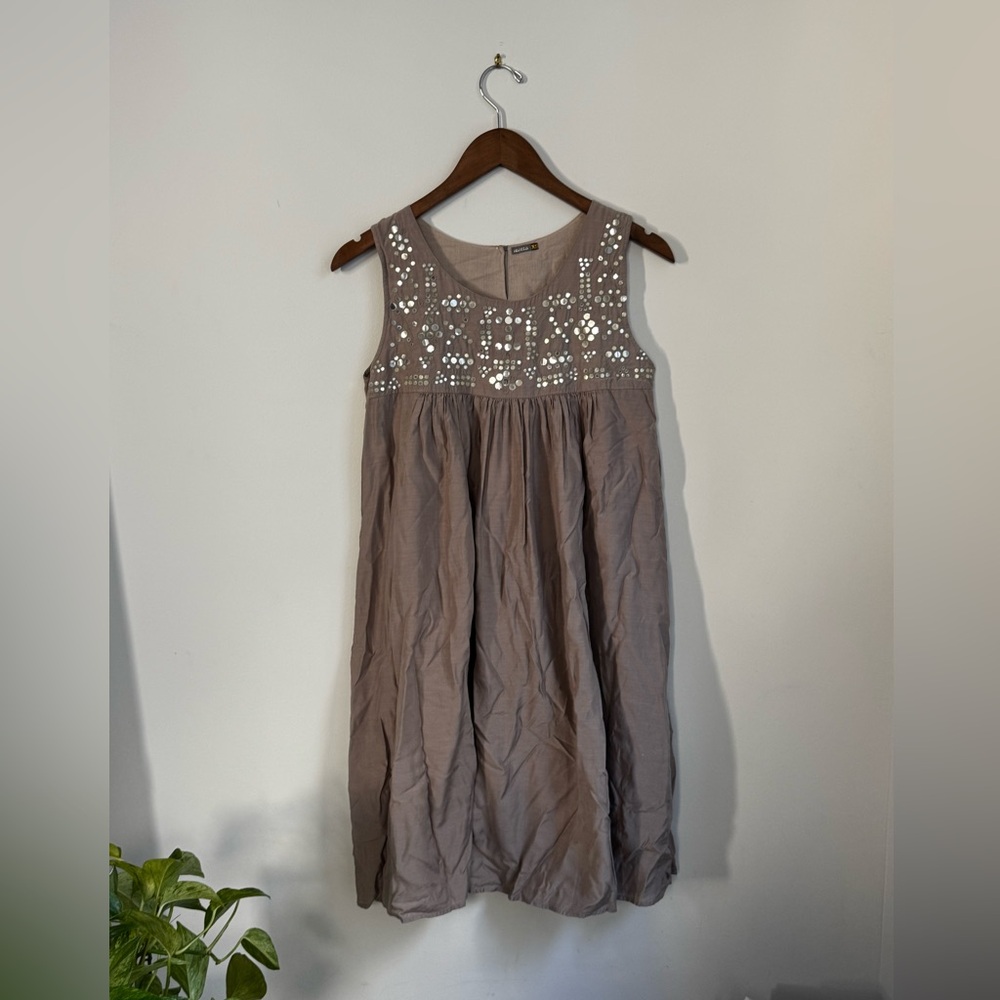 Bohemian grey dress